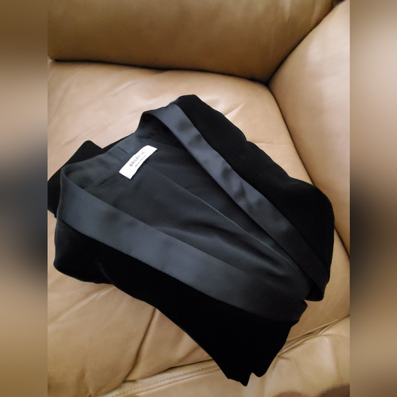 NEW BAILEY 44 Michele Velvet Blazer Jacket Black Medium NWOT - Picture 2 of 5